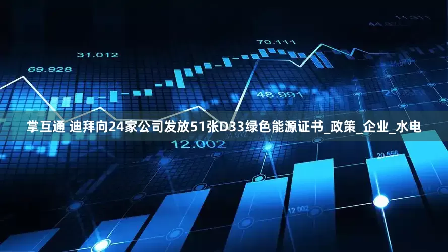 掌互通 迪拜向24家公司发放51张D33绿色能源证书_政策_企业_水电