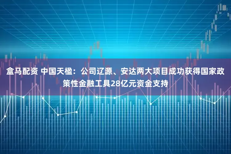 盒马配资 中国天楹：公司辽源、安达两大项目成功获得国家政策性金融工具28亿元资金支持
